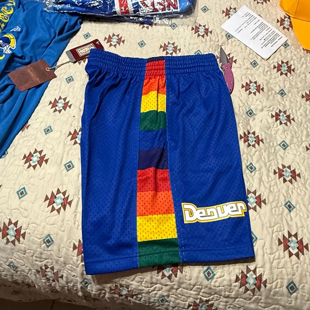 Mitchell & Ness NBA Denver Nuggets Hardwood Classics Shorts